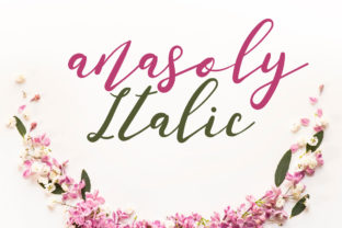 Anasoly Italic: A Handwritten Font for Editorial Design