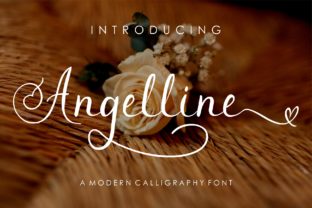 Angelline: A Romantic Font for Elegant Branding