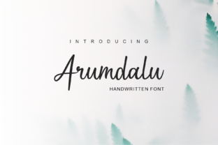 Arumdalu: A Versatile Handwritten Typeface for Modern Branding