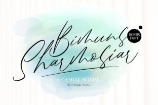 Bimuns Sharmosiar: A Script Font for Bold Campaigns