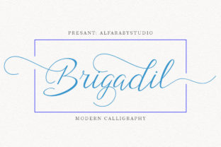 Brigadil: A Handwritten Font for Modern Web Design