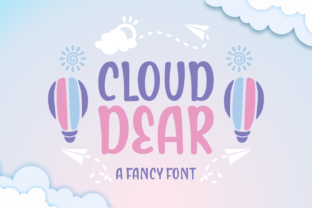 Cloud Dear: A Soft Script Font for Editorial Charm
