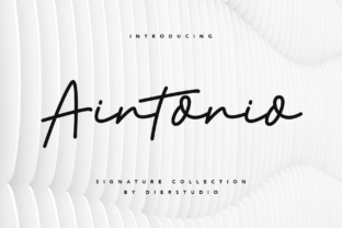 Elevate Your Brand with the Aintonio Typeface