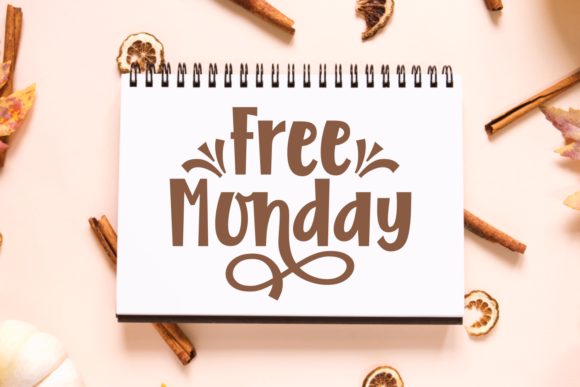 Free Monday: A Handwritten Font for Bold Branding