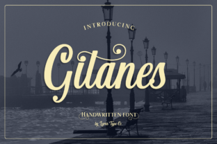 Gitanes Font: A Bold Script for Social Campaigns