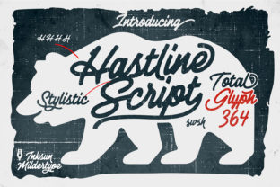 Hastline: A Handwritten Font for Bold Branding