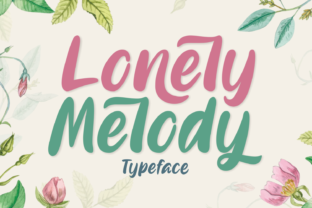 Lonely Melody: A Script Font for Scroll-Stopping Designs