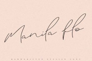 Manila Flo: A Sophisticated Handwritten Font for Modern Brands