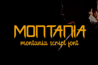 Montania: A Bold Display Font for Modern Brands