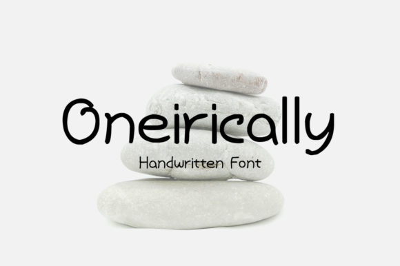 Oneirically: A Whimsical Handwritten Font for Editorial Charm