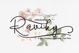 Raviky: A Handwritten Font for Makers
