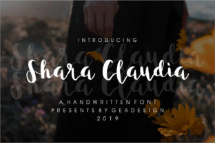 Shara Claudia: A Handwritten Font for Editorial Grace