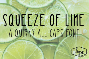 Squeeze of Lime: A Quirky Handwritten Font for Web Design